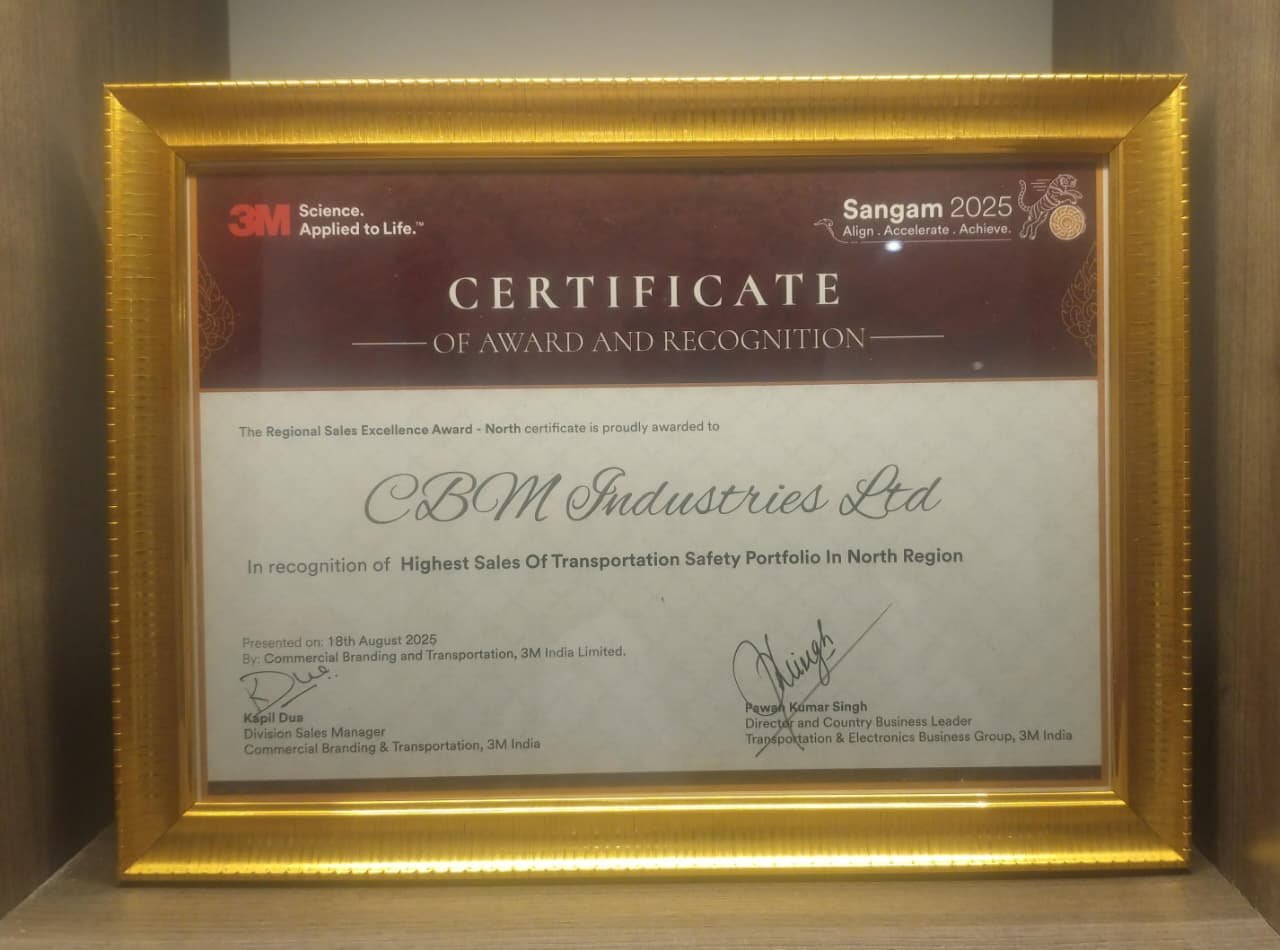 3M, 2025 Highest sales of transportation Safety portfolio north region