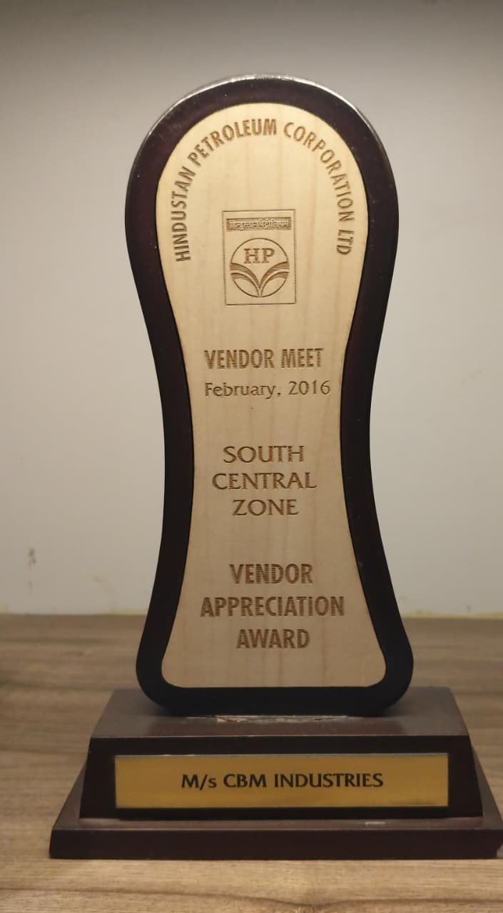 HPCL, 2016 VENDOR APPRECIATION AWARD