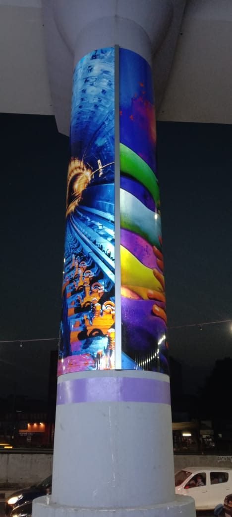 Metro Pillar Cladding