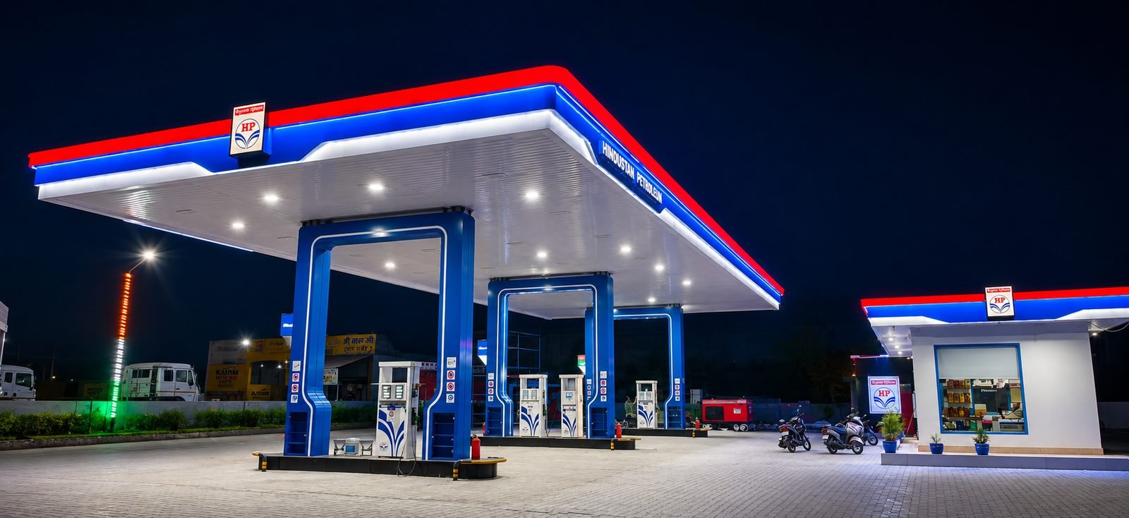 Fuel Pump Canopy Cladding & Branding